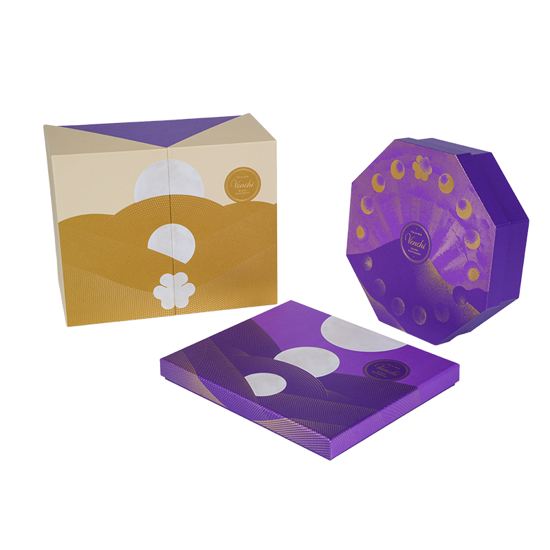 Cutie rigidă de ambalare pentru ciocolată cu două uși