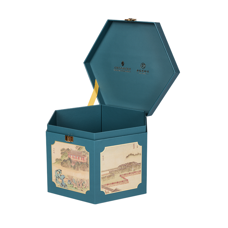 Cutie rigidă de ambalare a torturilor cu două uși