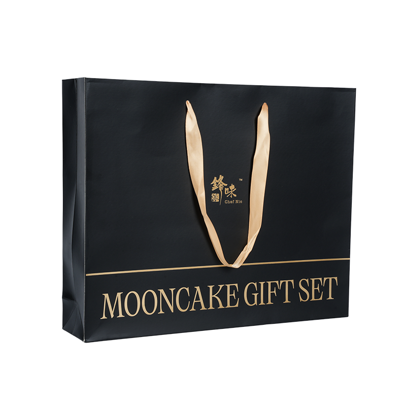 Geantă de transport pentru tort kraft/carton alb cu mâner rezistent la apă