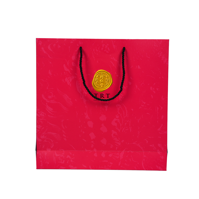 Geantă de transport în carton alb în stil vertical pentru suplimente de sănătate