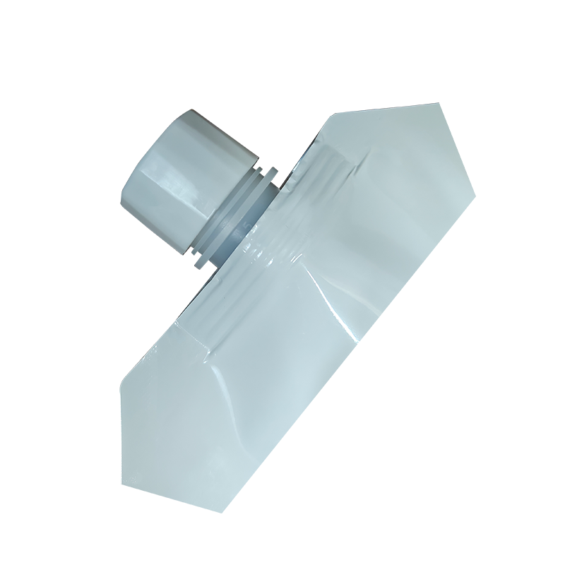 Husă superioară Solo swirl — geantă albă translucidă