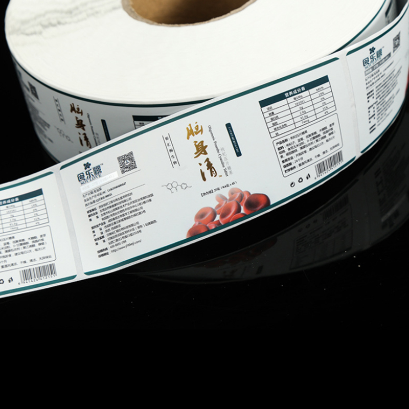 Etichete autoadezive pentru suplimente de sănătate